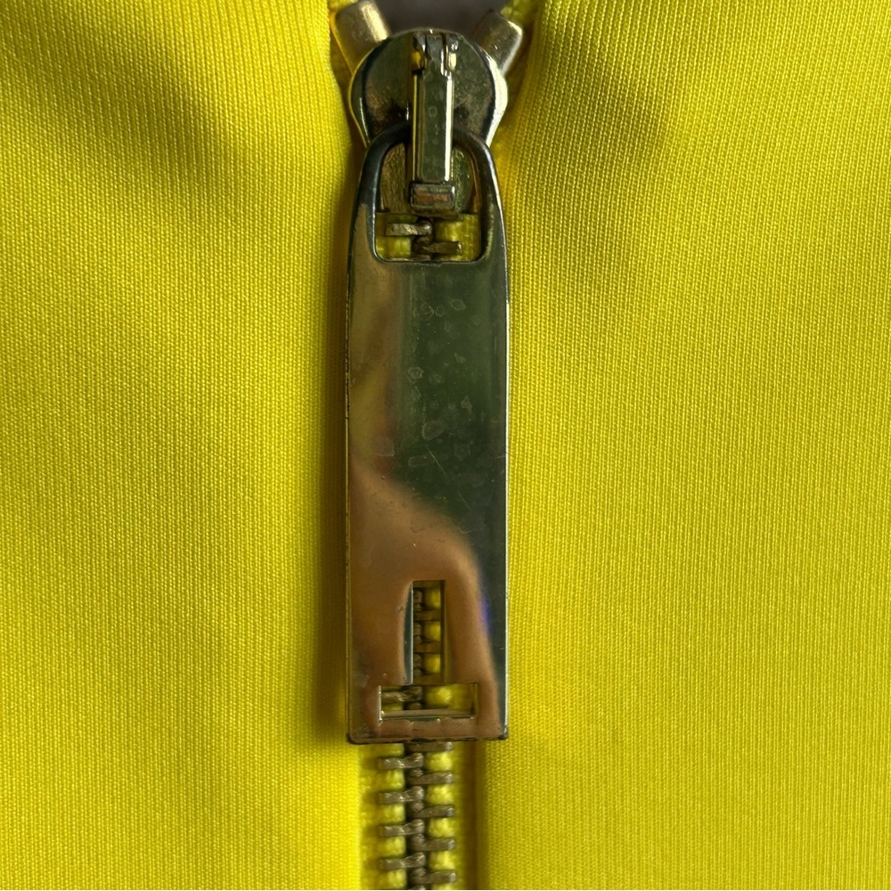 Ted Baker London Sew In Love Yellow Arwyn Panelled Sleeveless Skater‎ Dress - Picture 9 of 13